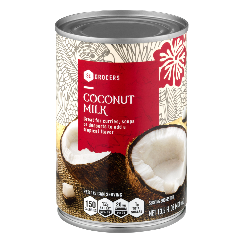 slide 1 of 1, SE Grocers Coconut Milk, 13.5 oz