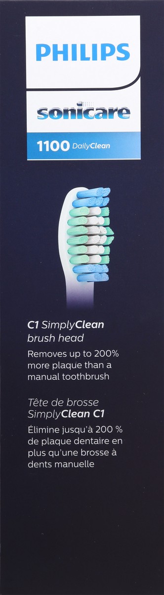 slide 3 of 10, Philips Sonicare DailyClean 1100 HX3411/04 - Carton, 1 ct