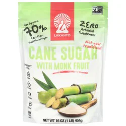 Lakanto Cane Sugar with Monk Fruit 16 oz