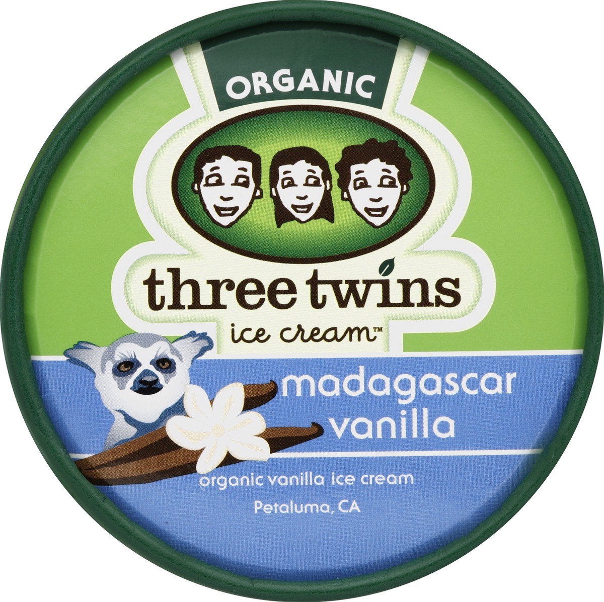 slide 3 of 3, Three Twins Ice Cream 1 pt, 1 pint