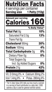 slide 3 of 13, JENNIE O TURKEY STORE Jennie-O 93% Lean Fresh Ground Turkey Patties, 16 oz., 16 oz