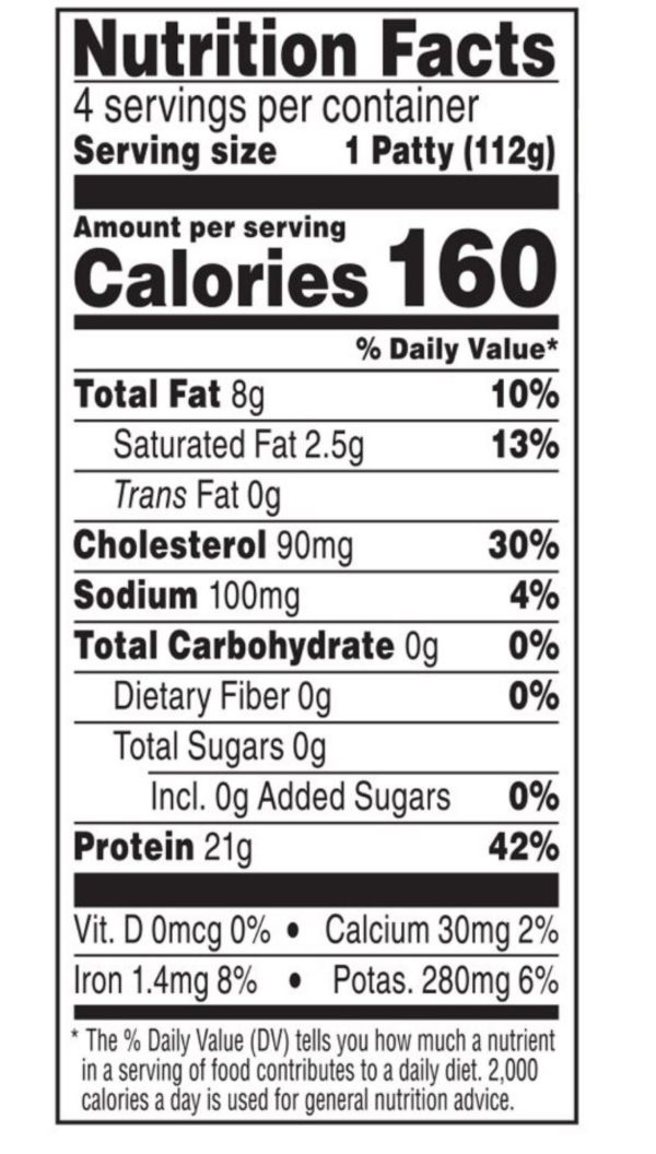 slide 4 of 13, JENNIE O TURKEY STORE Jennie-O 93% Lean Fresh Ground Turkey Patties, 16 oz., 16 oz