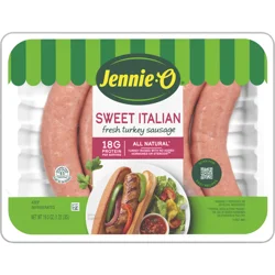 JENNIE O TURKEY STORE Jennie-O Sweet Italian Fresh Turkey Sausage Links, 19.5 Oz