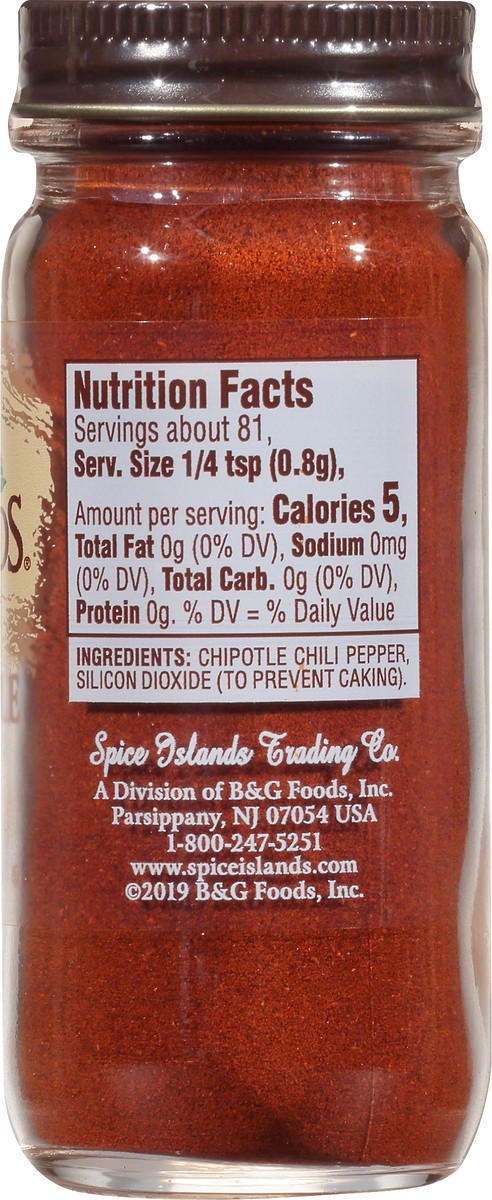 slide 12 of 12, Spice Islands Ground Chipotle Chile 2.3 oz. Jar, 2.3 oz
