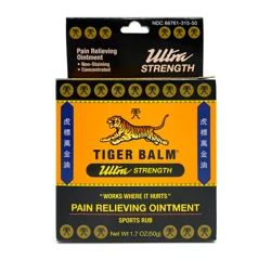 Tiger Balm Ultra Strength Pain Relieving Ointment 1.7 oz