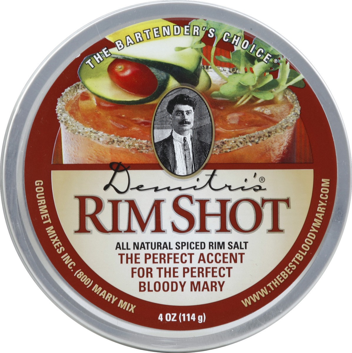slide 1 of 2, Demitri's Rim Shot 4 oz, 4 oz