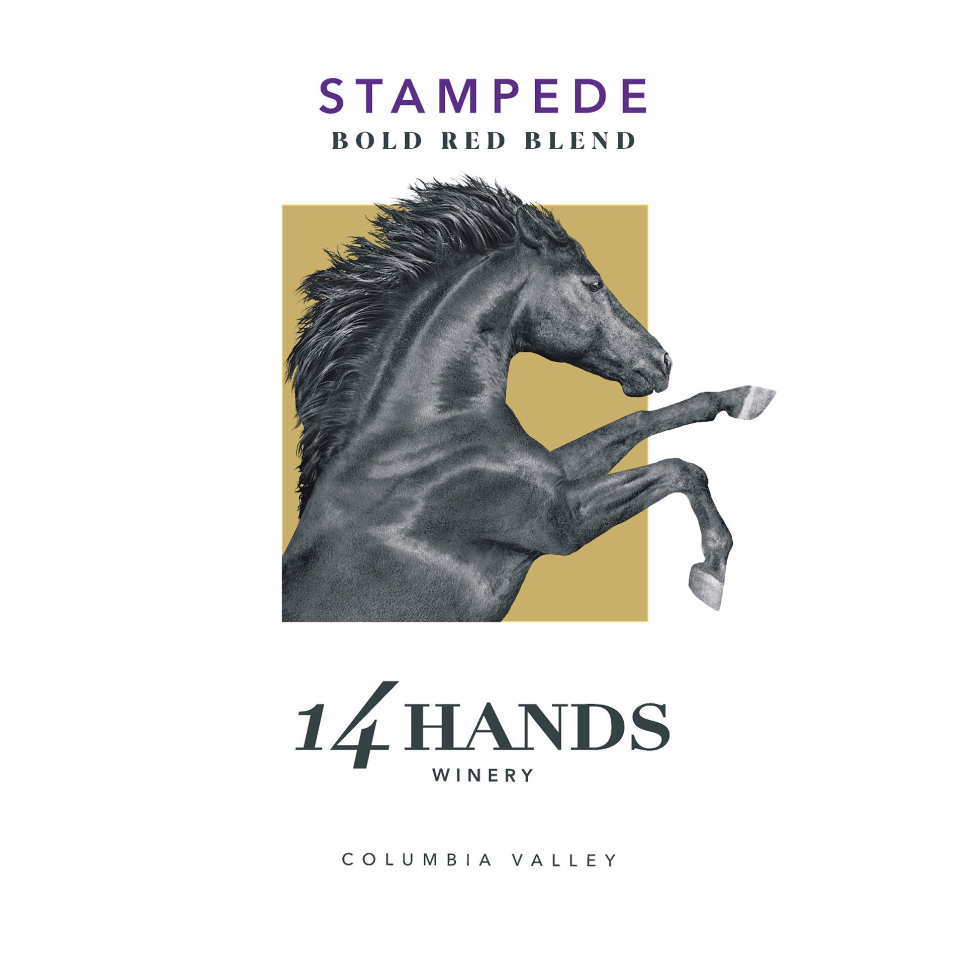 slide 7 of 8, 14 Hands Stampede Columbia Valley Red Blend 750 ml Bottle, 750 ml