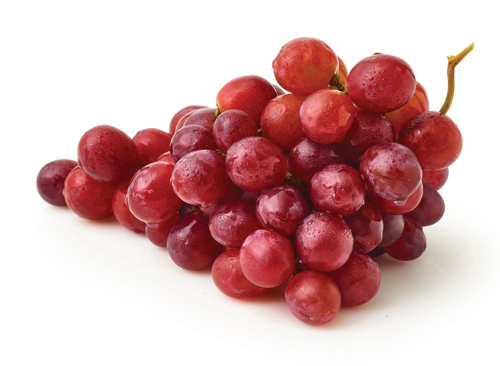 slide 1 of 2, Fresh Seedless Red Grapes, 1 lb, per lb