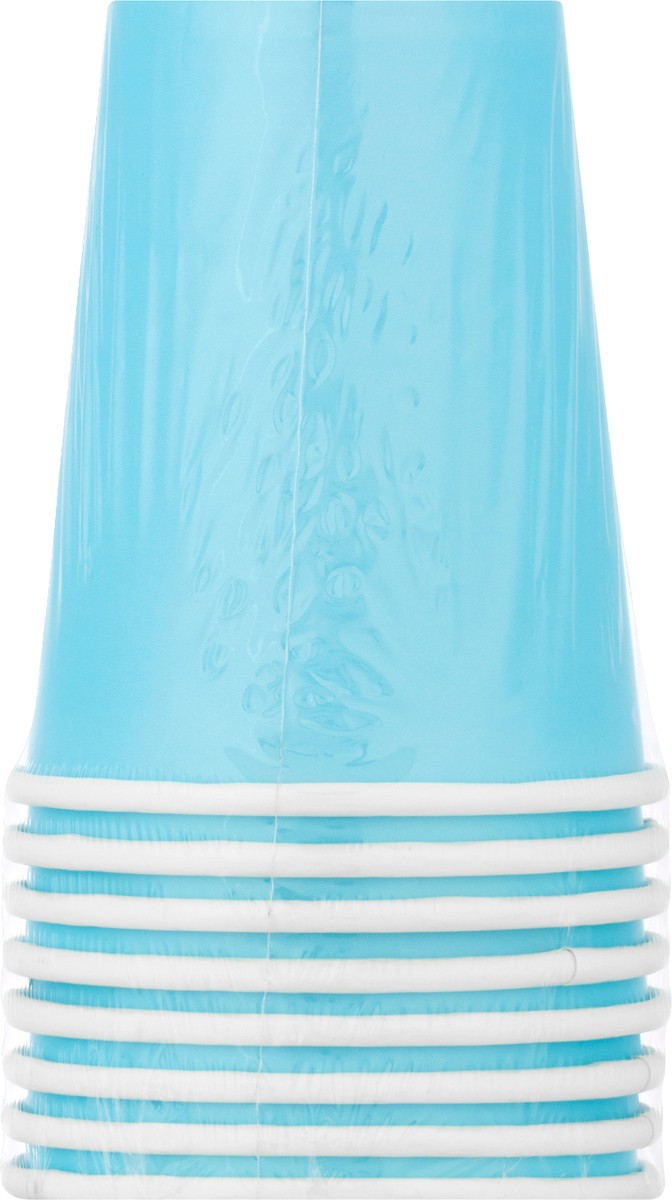 slide 8 of 11, Celebrations 9 Ounce Pastel Blue Cups 8 ea, 8 ct