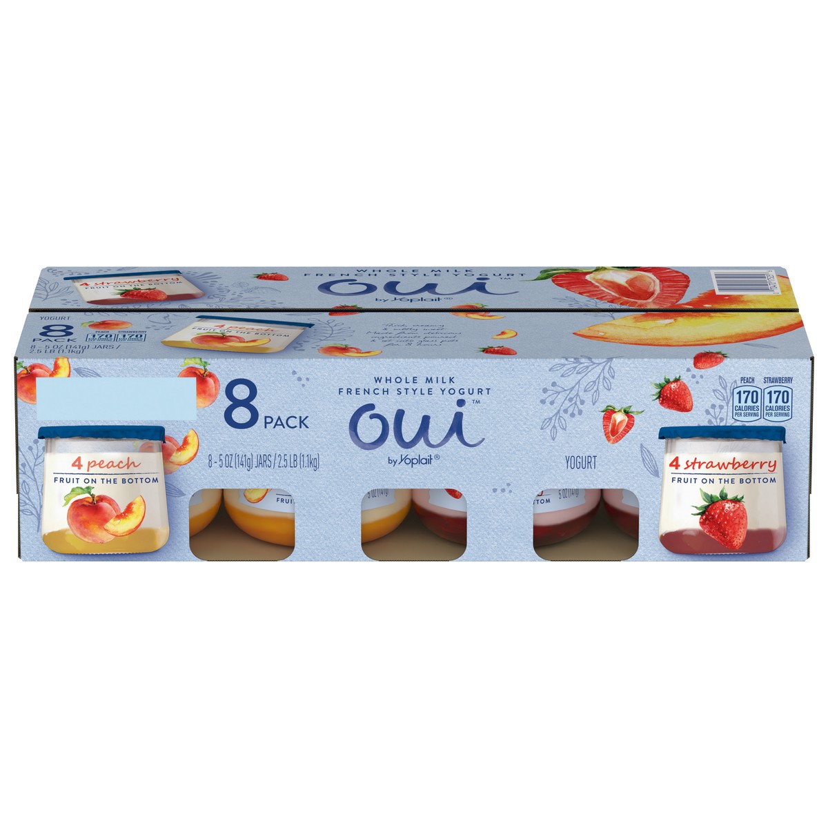 slide 7 of 13, Oui Single Serve, Yogurt Cup, Snack, Gluten Free, Lunch Box, 8 ct