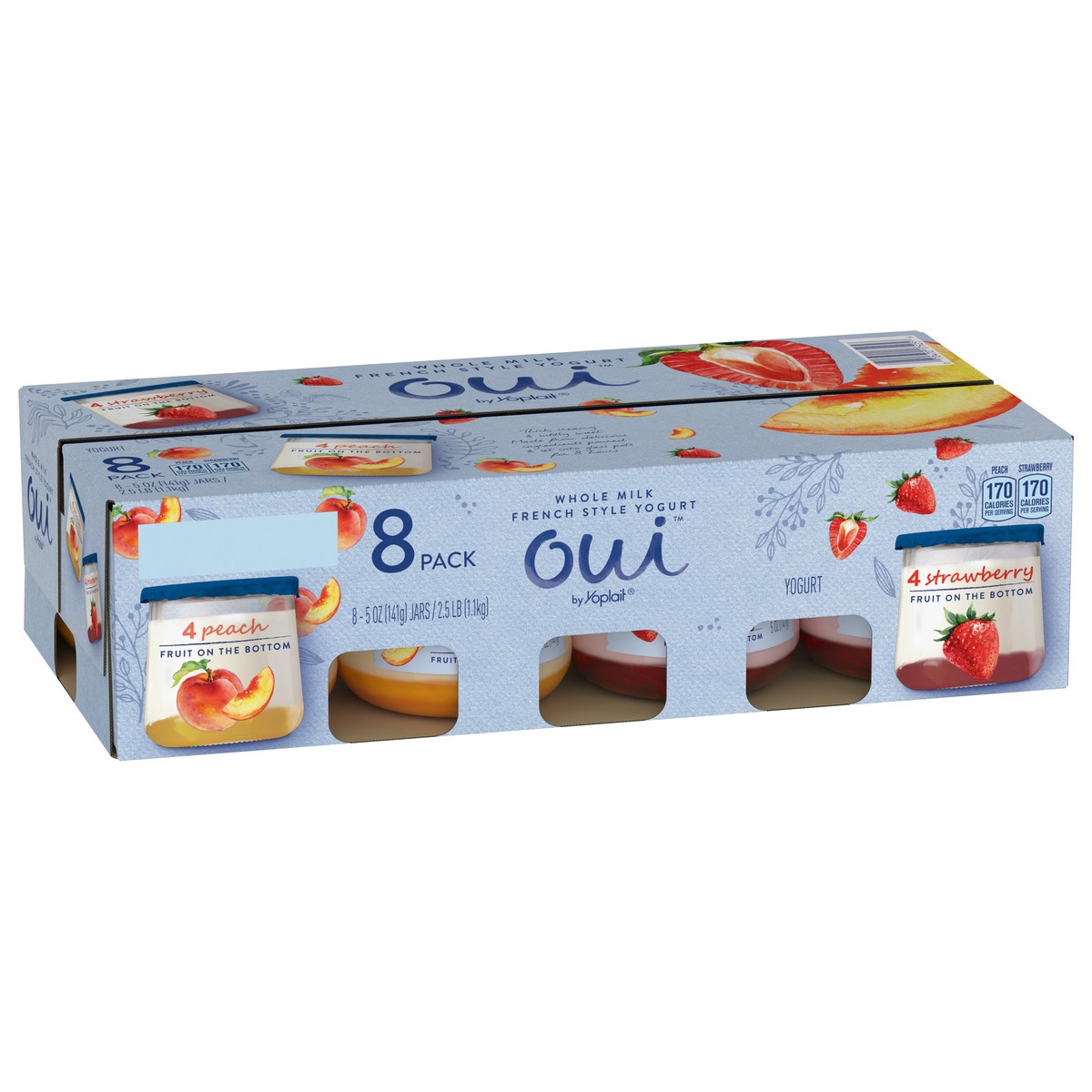 slide 9 of 13, Oui Single Serve, Yogurt Cup, Snack, Gluten Free, Lunch Box, 8 ct