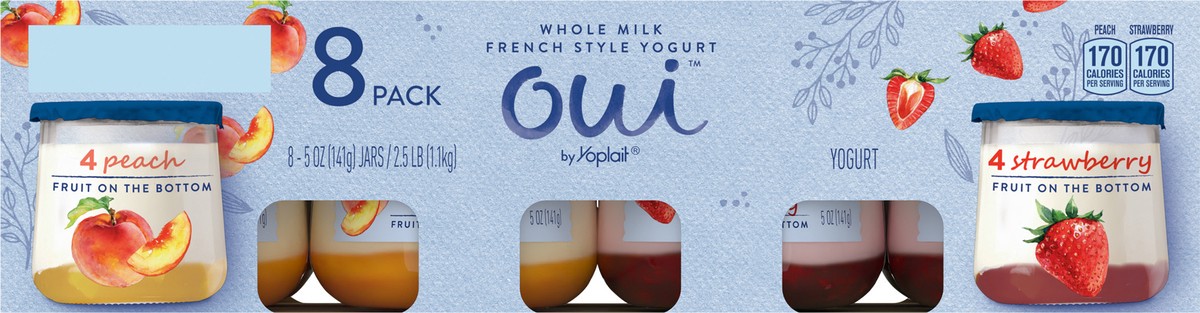 slide 10 of 13, Oui Single Serve, Yogurt Cup, Snack, Gluten Free, Lunch Box, 8 ct