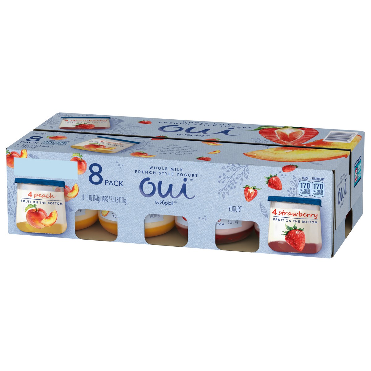 slide 5 of 13, Oui Single Serve, Yogurt Cup, Snack, Gluten Free, Lunch Box, 8 ct