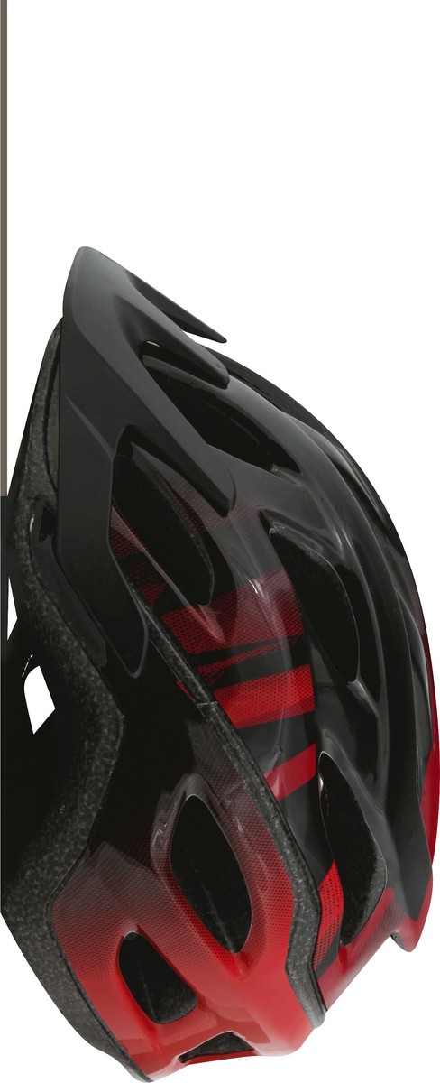 slide 4 of 6, Bell Cadence Youth Bike Helmet - Black/Red Lineage, 1 ct