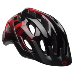 Bell Cadence Youth Bike Helmet - Black/Red Lineage