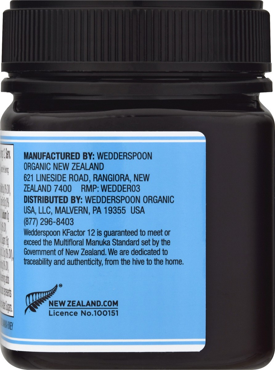 slide 11 of 12, Wedderspoon Raw Multifloral Kfactor 12 Manuka Honey - 8.8 oz, 8.8 oz