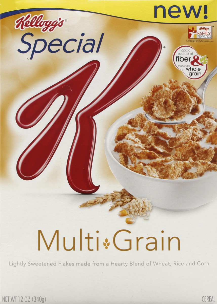 slide 5 of 6, Kellogg's Special K Multi Grain Cereal, 12 oz