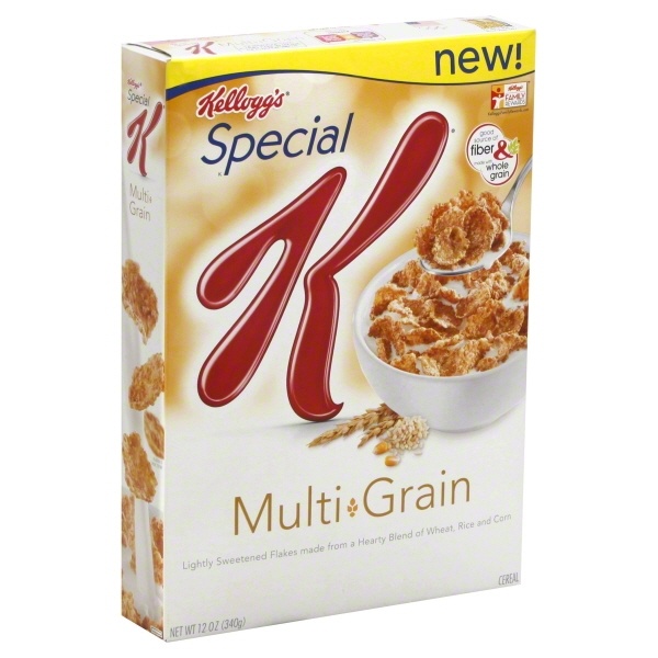 slide 1 of 6, Kellogg's Special K Multi Grain Cereal, 12 oz