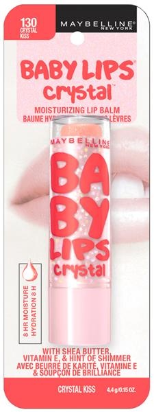 slide 1 of 1, Maybelline New York Baby Lips Crystal Lip Balm, Crystal Kiss, 0.15 oz