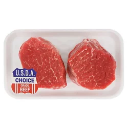 H-E-B Beef Tenderloin Steak Thick USDA Choice
