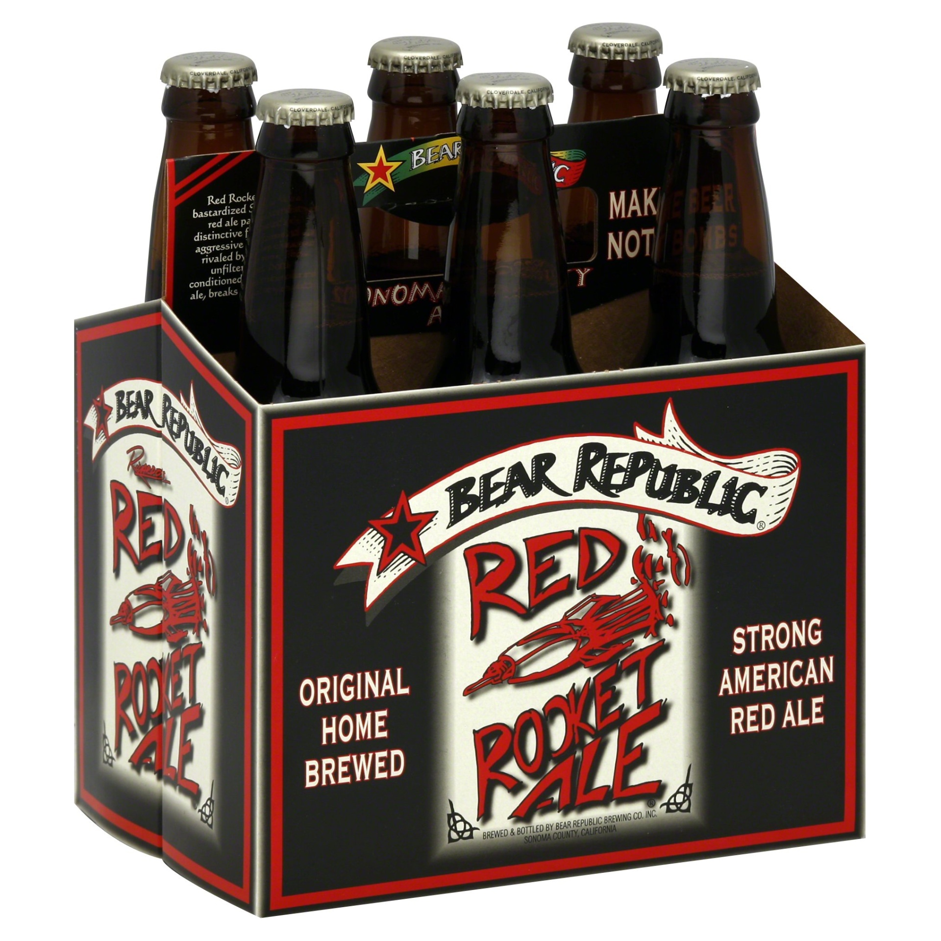 slide 1 of 4, Bear Republic Brewing Co. Ricardo's Red Rocket Ale, 6 ct; 12 oz