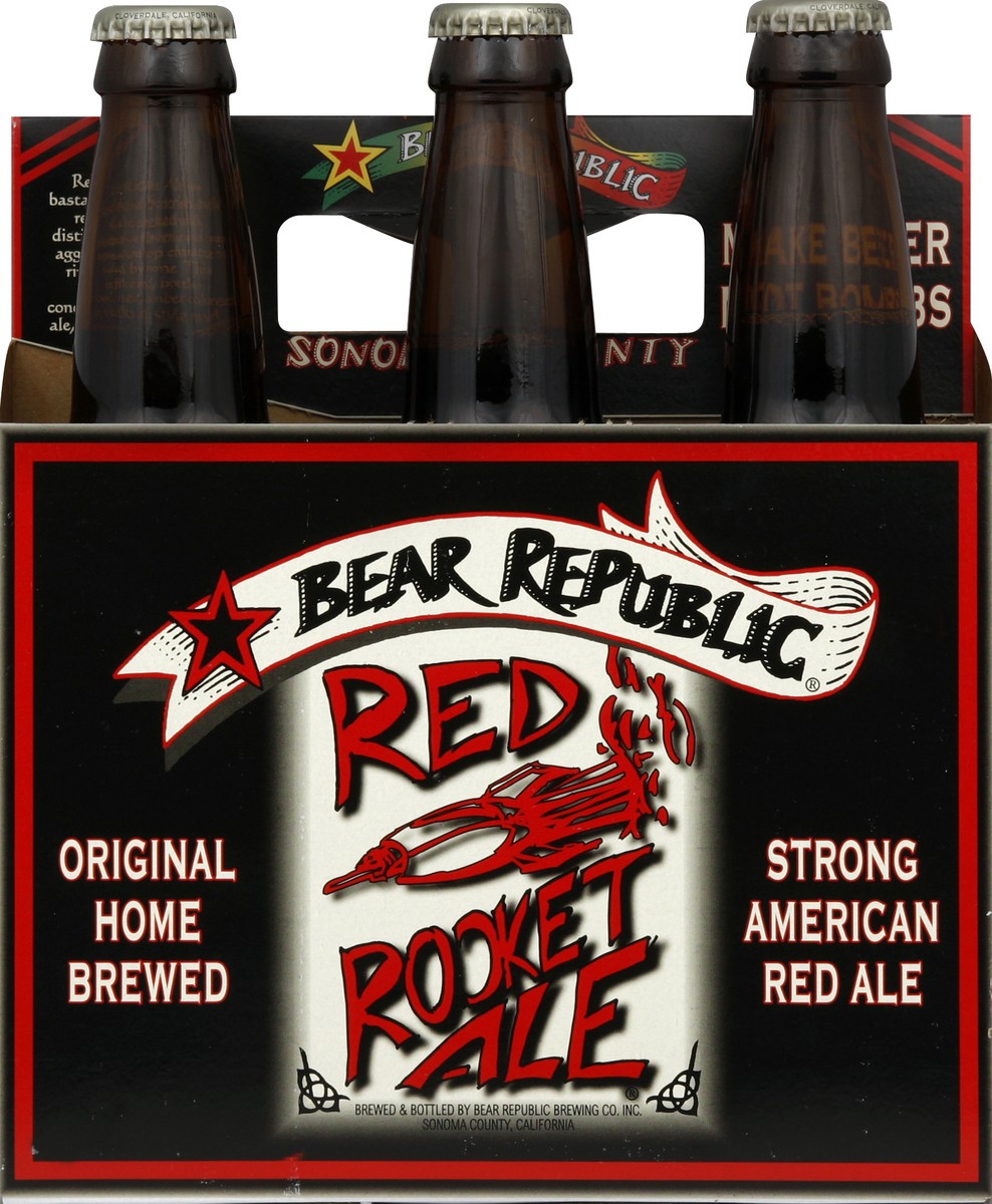 slide 4 of 4, Bear Republic Brewing Co. Ricardo's Red Rocket Ale, 6 ct; 12 oz