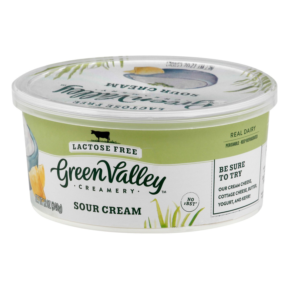 slide 8 of 12, Green Valley Organics Lactose Free Sour Cream 12 oz, 12 oz
