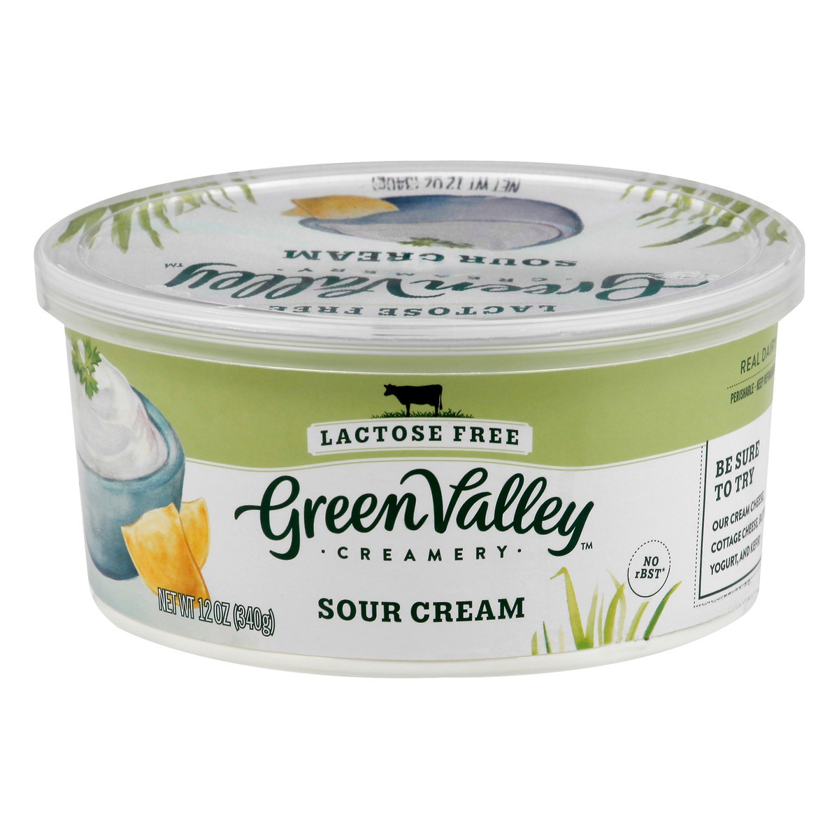 slide 7 of 12, Green Valley Organics Lactose Free Sour Cream 12 oz, 12 oz