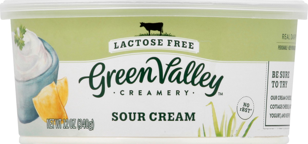 slide 5 of 12, Green Valley Organics Lactose Free Sour Cream 12 oz, 12 oz