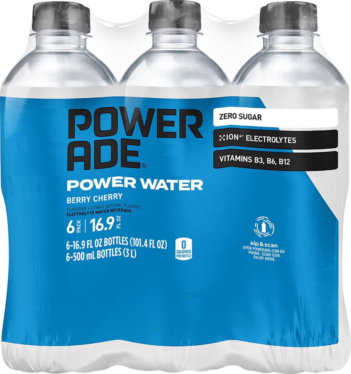 slide 3 of 3, Powerade Sports Drink, 6 ct; 16.9 fl oz