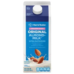 Harris Teeter Almond Milk - Unsweetened - Original Flavor