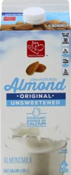 Harris Teeter Almond Milk - Unsweetened - Original Flavor