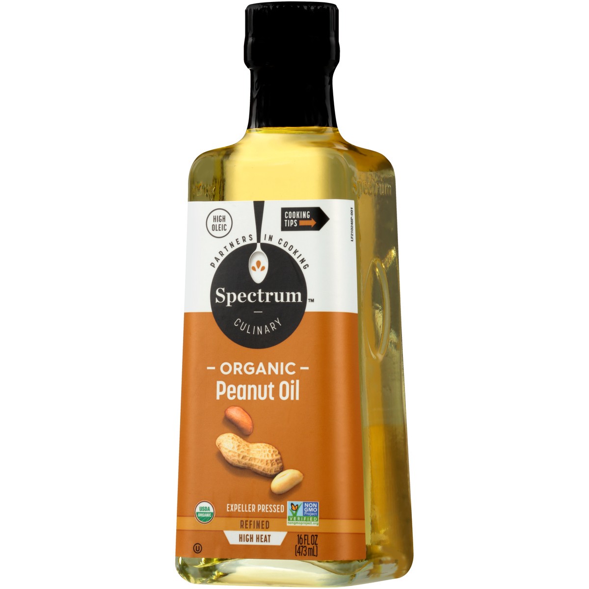 slide 3 of 9, Spectrum Naturals Organic Peanut Oil, 16 fl oz