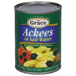 Grace Ackees in Salt Water 19 oz