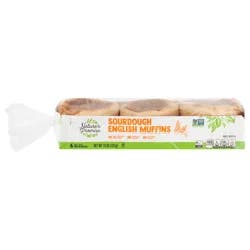 Nature's Promise Sourdough English Muffins - 6 ct