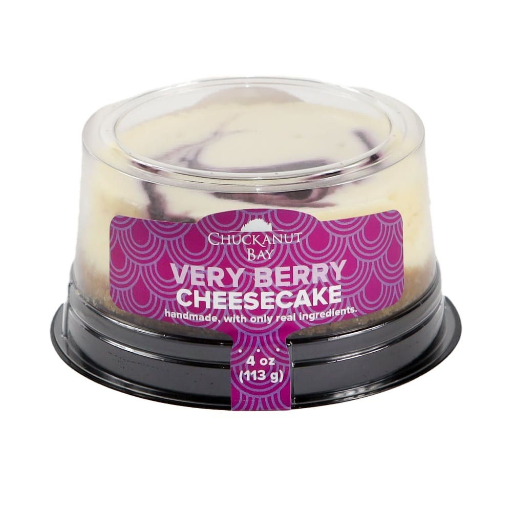 slide 1 of 1, Chuckanut Bay Very Berry Cheesecake, 4 oz