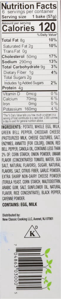 slide 6 of 6, Veggies Made Great O'Brien Breakfast Potato Bakes, 6 ct