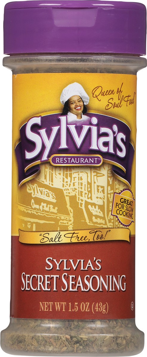 slide 6 of 9, Sylvia's Secret Seasoning, 1.5 oz