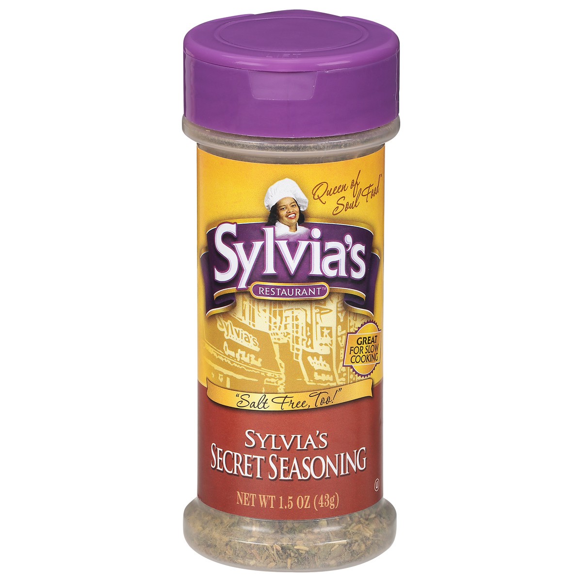 slide 1 of 9, Sylvia's Secret Seasoning, 1.5 oz