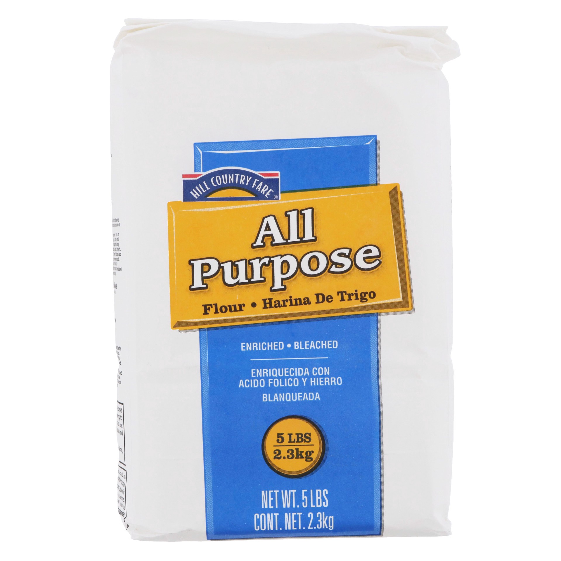 slide 1 of 1, Hill Country Fare All Purpose Flour, 5 lb