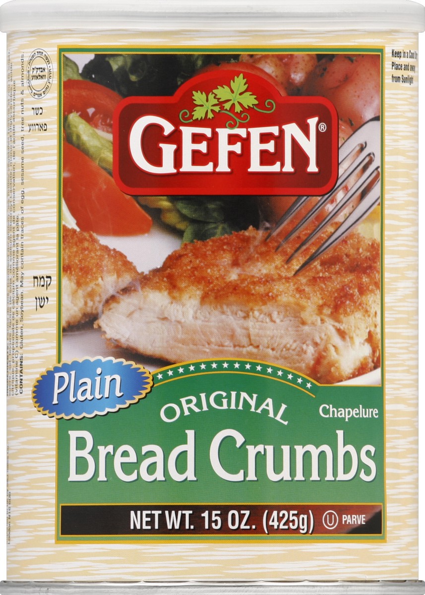 slide 1 of 2, Gefen Bread Crumbs 15 oz, 15 oz