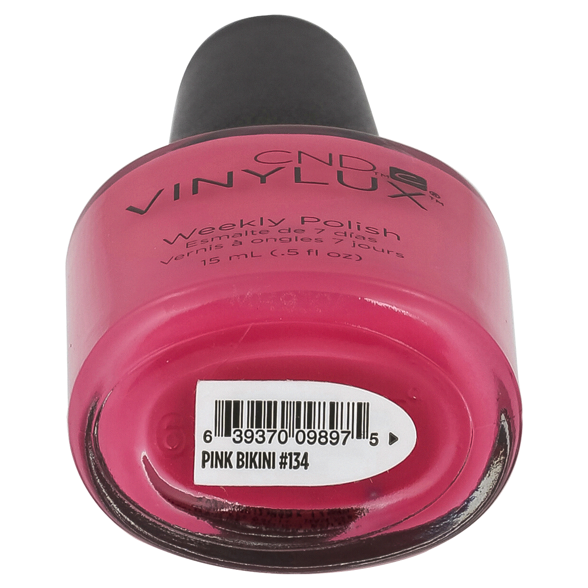 slide 3 of 3, CND Vinylux Weekly Polish - Pink Bikini 134, 0.5 fl oz