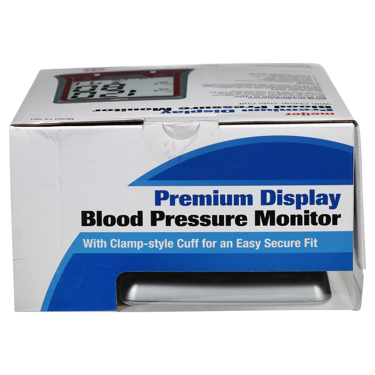 slide 2 of 7, Meijer Premium Display Blood Pressure Monitor, 1 ct