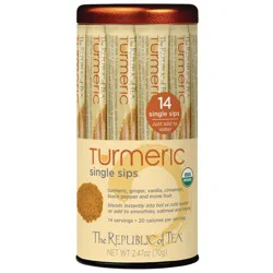 The Republic of Tea Organic Turmeric Single Sips