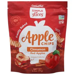 Gourmet Nut Simple Slices Cinnamon Red Apple Chips - 3.5 oz