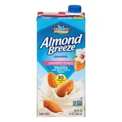 Almond Breeze Unsweetened Vanilla Almondmilk 32 oz