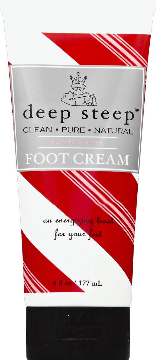 slide 2 of 2, Deep Steep Foot Cream Candy - Mint, 6 oz