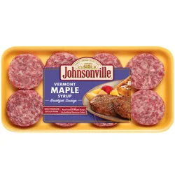 Johnsonville Vermont Maple Syrup Breakfast Sausage Patties - 12 oz