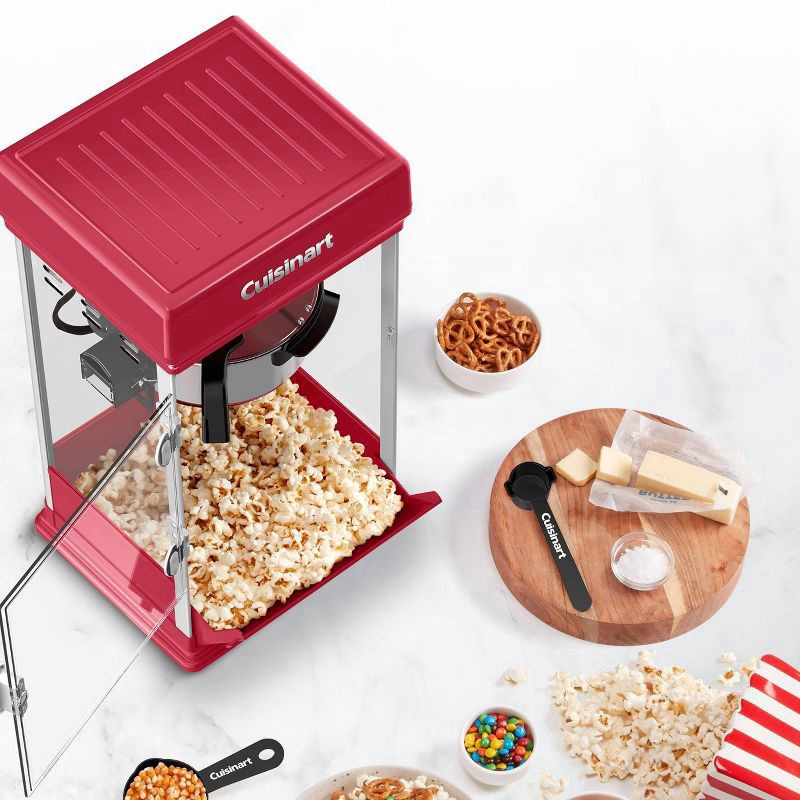 slide 2 of 7, Cuisinart EasyPop Popcorn Maker - Red CPM-100, 1 ct