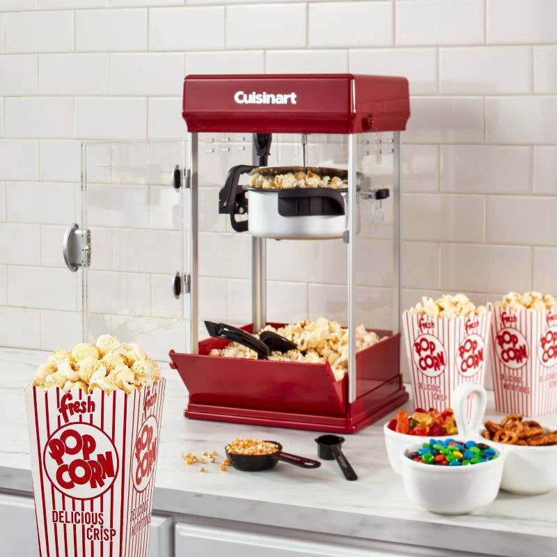 slide 6 of 7, Cuisinart EasyPop Popcorn Maker - Red CPM-100, 1 ct